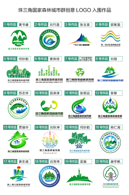 中國首個國家森林城市群LOGO 創(chuàng)新設(shè)計引領(lǐng)生態(tài)建設(shè)新風(fēng)尚